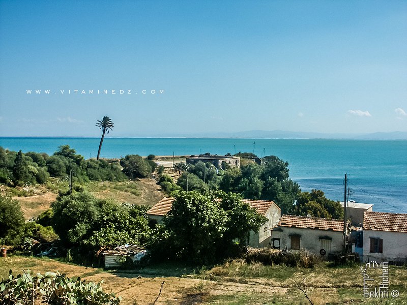 Le fortin surplombant la plage de la Caroube d’Annaba, qui est classé monument protégé