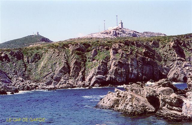 Photo du cap de Garde vu de Mer