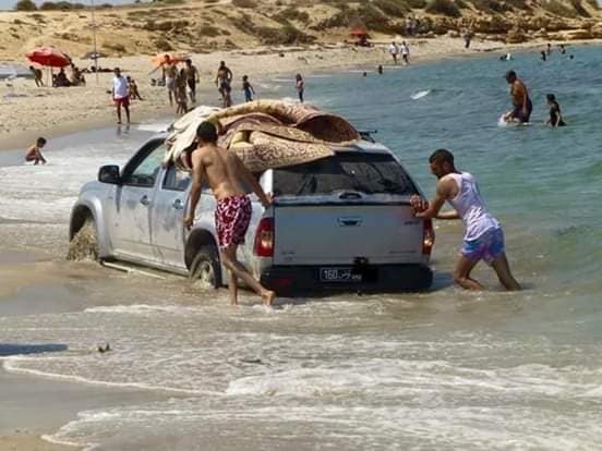 Une 4X4 tout terrain (Tunisie)