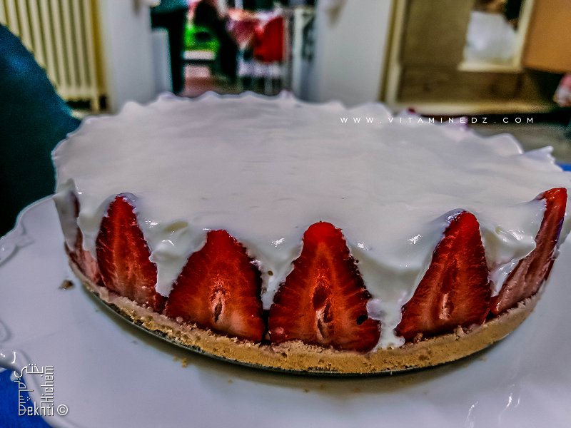 Un cheese cake très bon