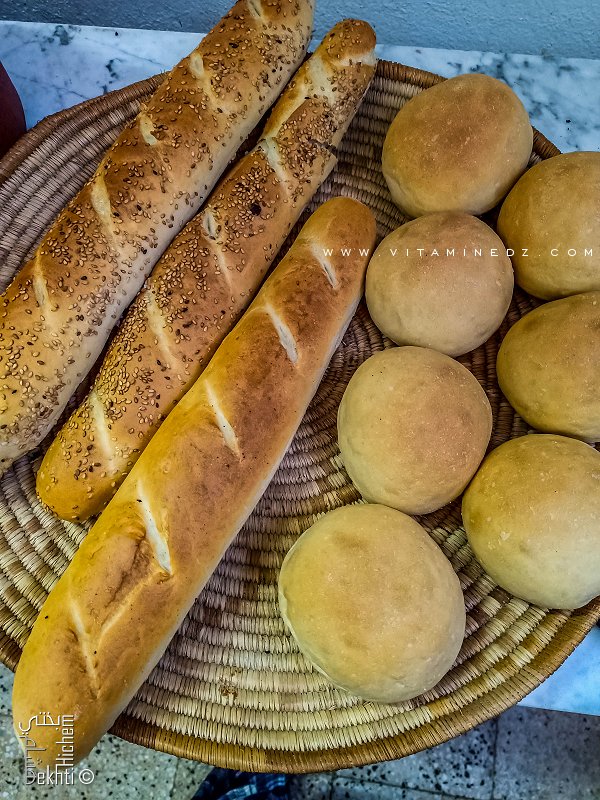 Pain maison : Khobz eddar