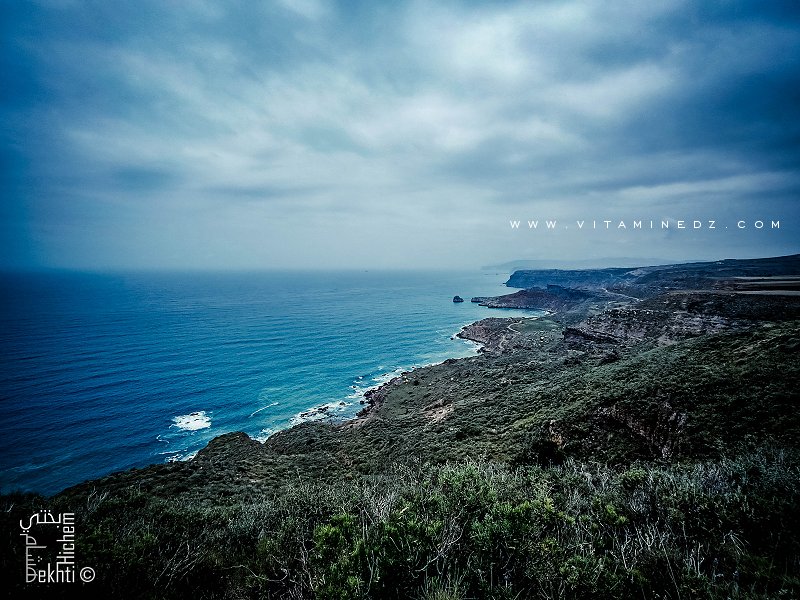 Vue des des falaises de Boukhenais (Tounane, Tlemcen)
