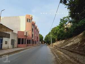 Rue à Sidi Said vide et abandonnée