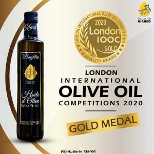 Huile d'Olive algérienne : une autre médaille en OR décrochée à London ( LIOOC)