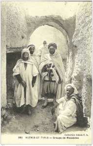 Scènes et types : Groupe de Mozabites