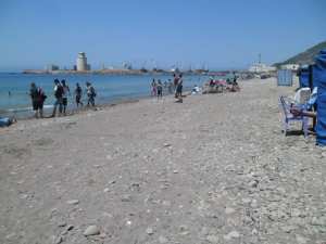 Plage La grande plage ou Guinguette (Chlef)