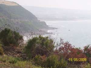 Plage El Gantra Laaouja (Le Pont Déformé) (Chlef)