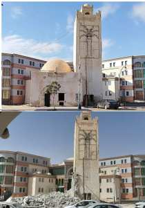 l'ancienne station de la gare de Oued Souf est en cours de destruction par les autorités locales