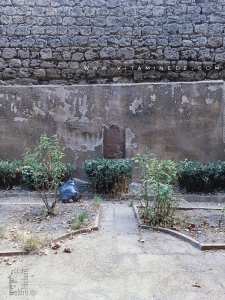 Inscription arabe effacée sur le Mur d'El Mechouar (Tlemcen)