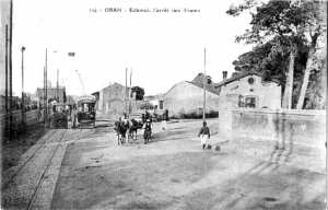 L'arrêt des trams- Oran