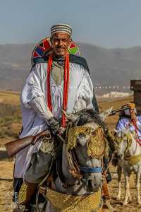 Cavalier à la Waada des Traras à Dar Yaghmoracen (Tlemcen)