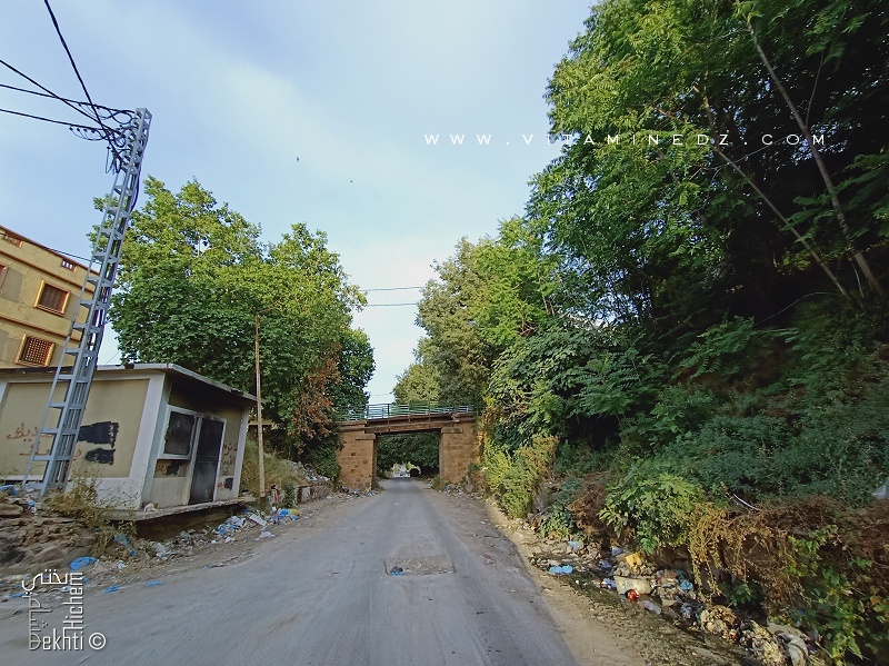 Route presque abandonnée menant du quartier de Sidi Said vers Sidi Haloui