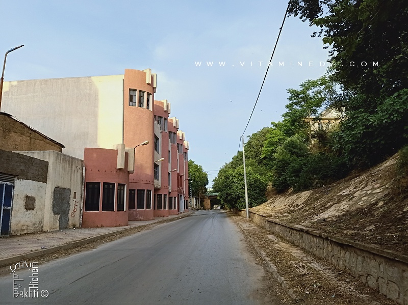 Rue à Sidi Said vide et abandonnée