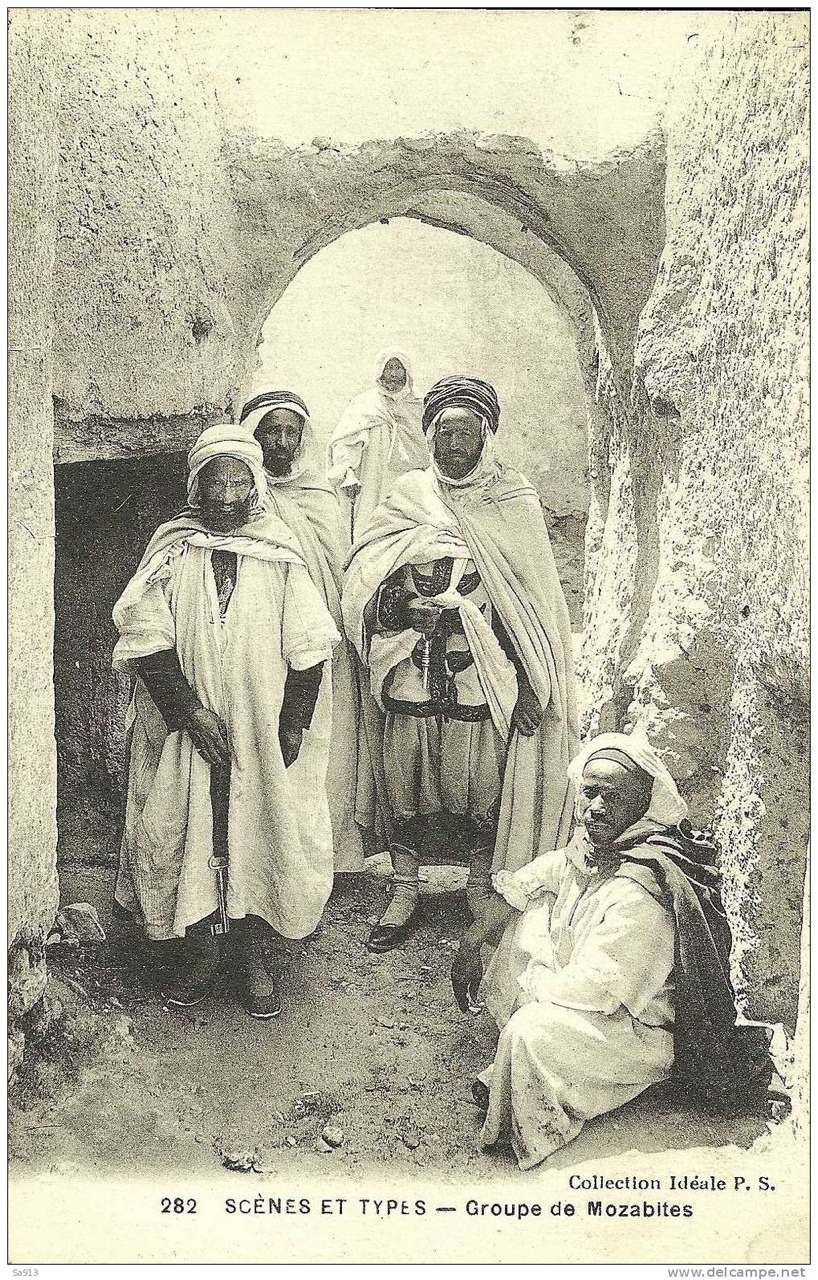Scènes et types : Groupe de Mozabites