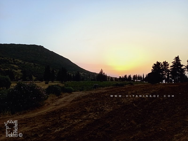 Djbel Raddouze sur la vallée de la Moutas