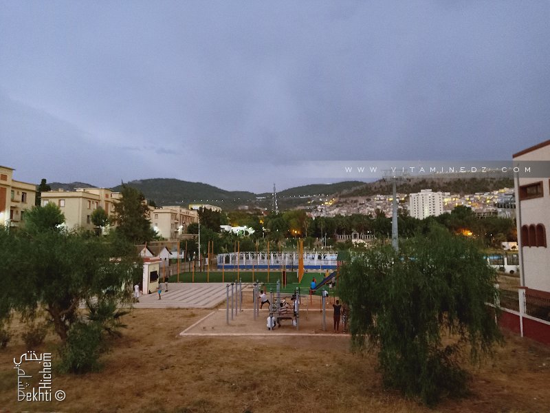 Espace de sport de plein air au grand bassin de Tlemcen