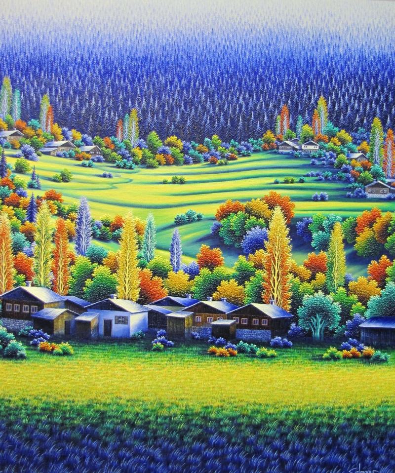 Peinture à l’huile #SelmanurAktaş