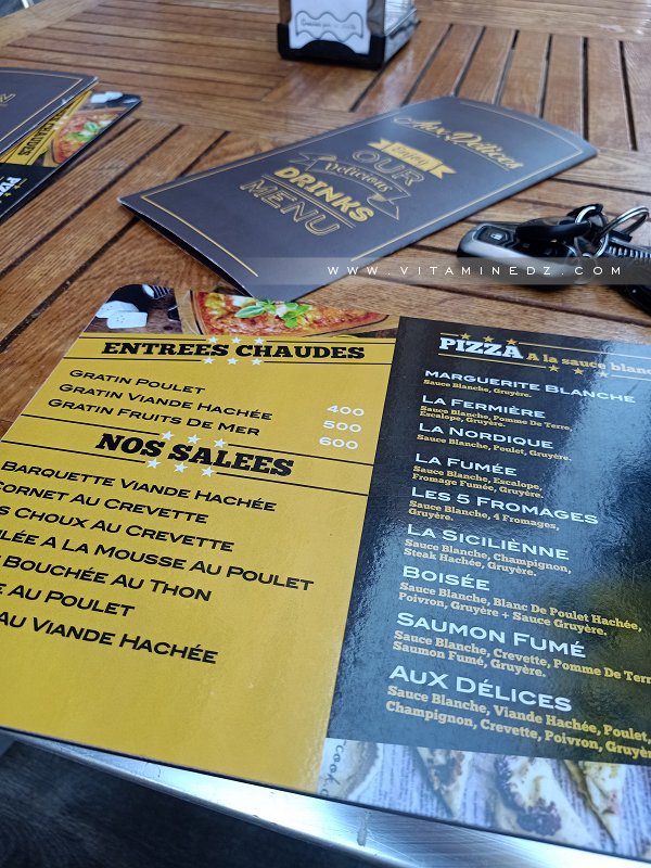 Aux délices : la meilleure pizzeria de Tlemcen