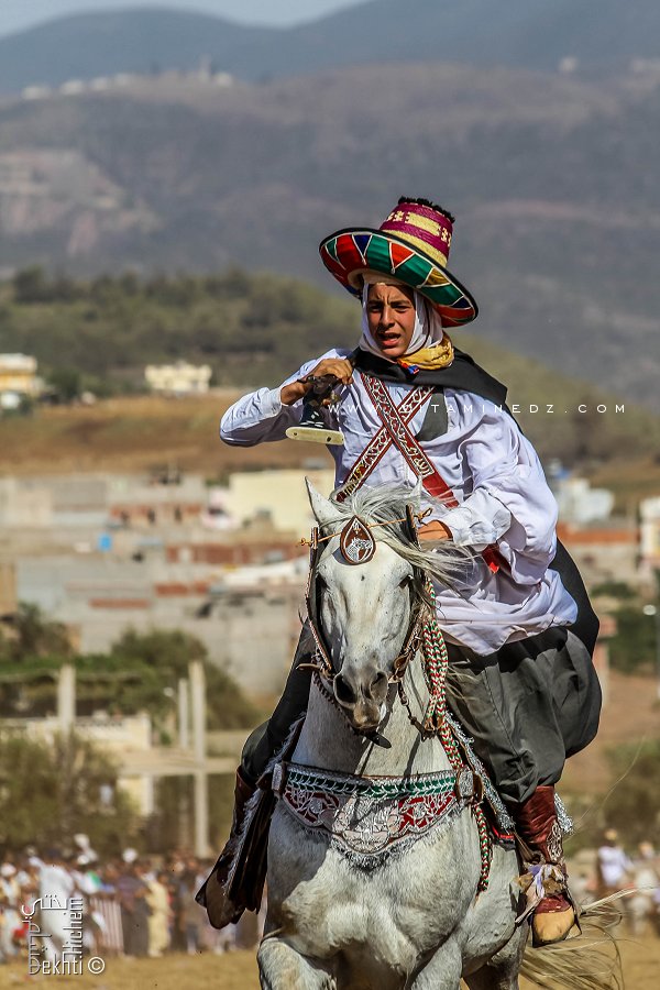 Cavalier à la Waada des Traras à Dar Yaghmoracen (Tlemcen)