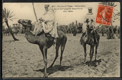 Scènes et types- Compagnie saharienne