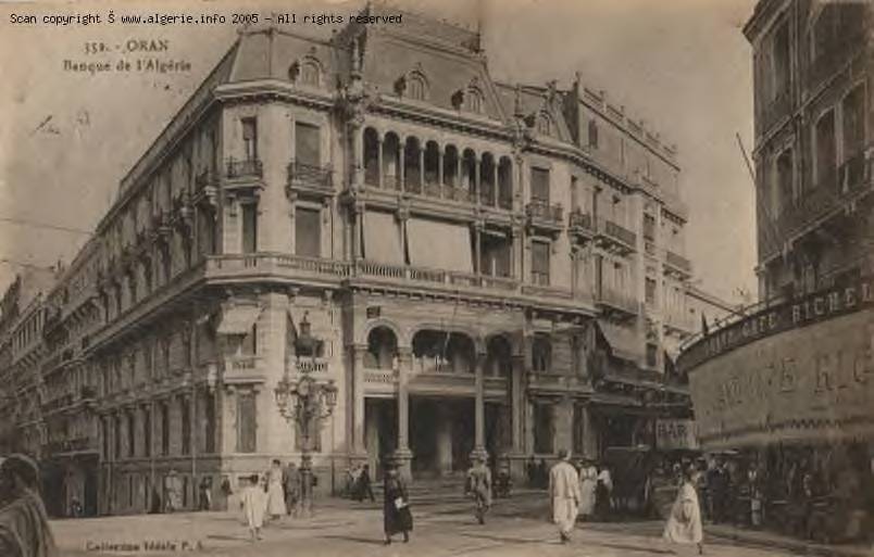 Banque d'Algérie- Oran