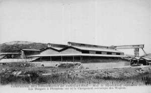 Compagnie des phosphates de Constantine. Mine Djbel Kouif (Septembre 1921).- Les hangars