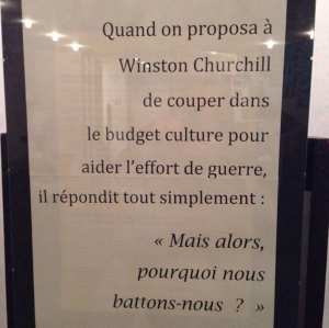 Pourquoi et pour quoi nous battons-nous ?... #culture