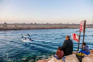 Nouvelle attraction au nouveau port de pêche de Sina Youchaa