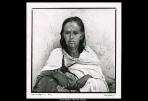 Femme algérienne par Marc Garanger