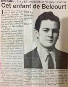 Guerre d'Algérie : Qui était  Nacéra NOUNOU  ?