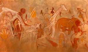 رسومات كهوف جابارن و تاماريت في إليزي 21