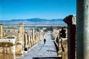 Djemila- Ancienne photo de ruines