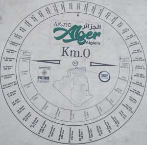 Alger Point kilométrique Zéro