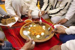 T3am Essrayer à la viande de gazelle