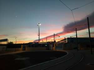 Constantine- Coucher de soleil