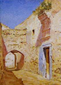 Gabriel DENEUX  L'Heure de la sieste à Tlemcen