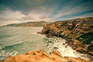 La plage Malous mitoyenne d'El Ouardaniya