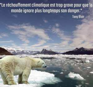 Le réchauffement climatique