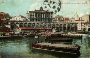 Alger-Le-Palais-Consulaire-et-les deux mosquées