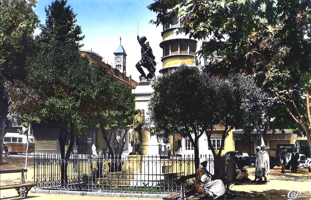 Statue du général lamoricière-Tiaret