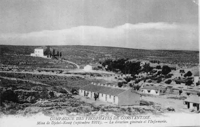 Compagnie des phosphates de Constantine. La direction générale de l'infirmerie