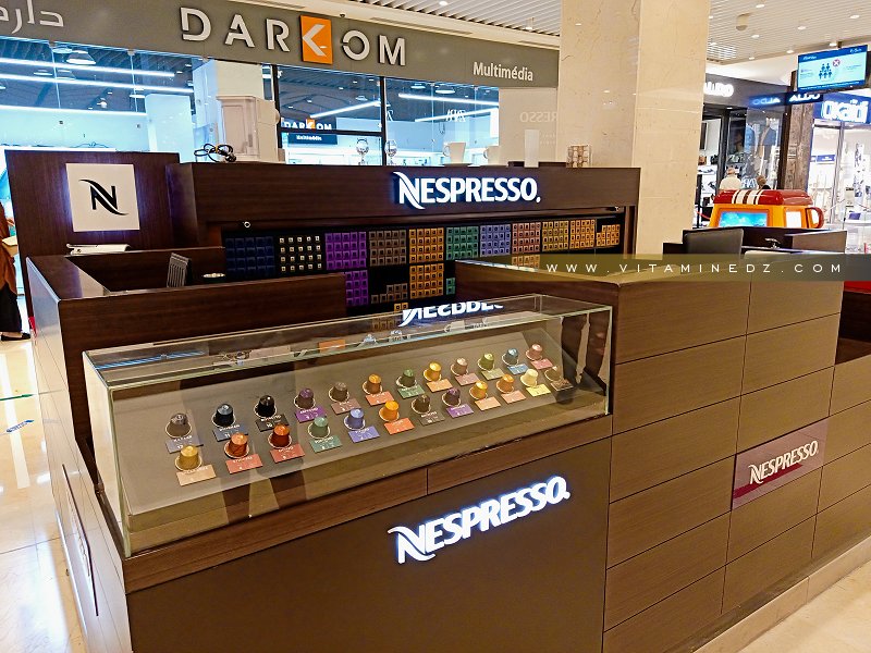 Représentant Nespresso au Centre commercial Es Senia Oran