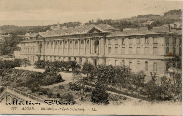 Alger-Bibliothèque et école supérieure