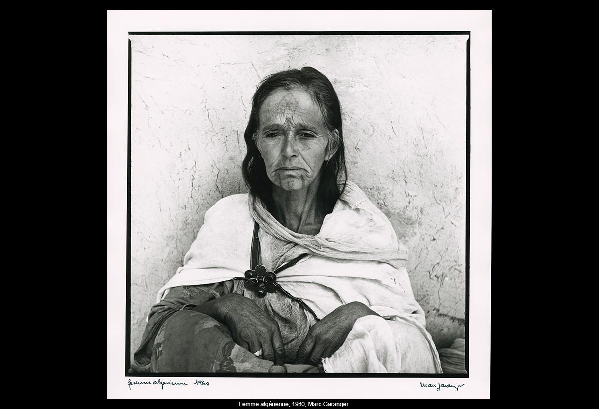 Femme algérienne par Marc Garanger
