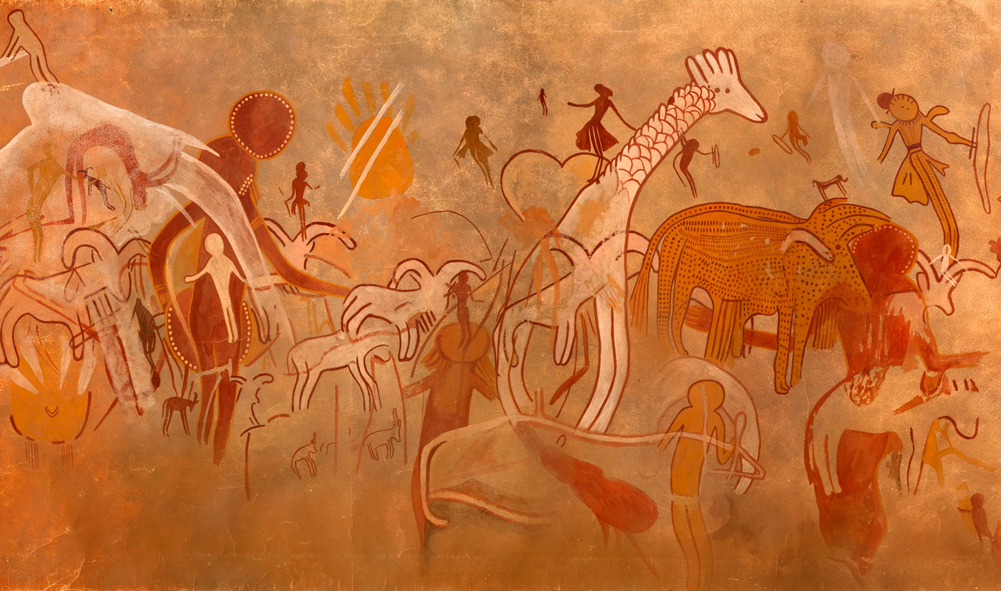 رسومات كهوف جابارن و تاماريت في إليزي 21