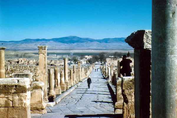 Djemila- Ancienne photo de ruines