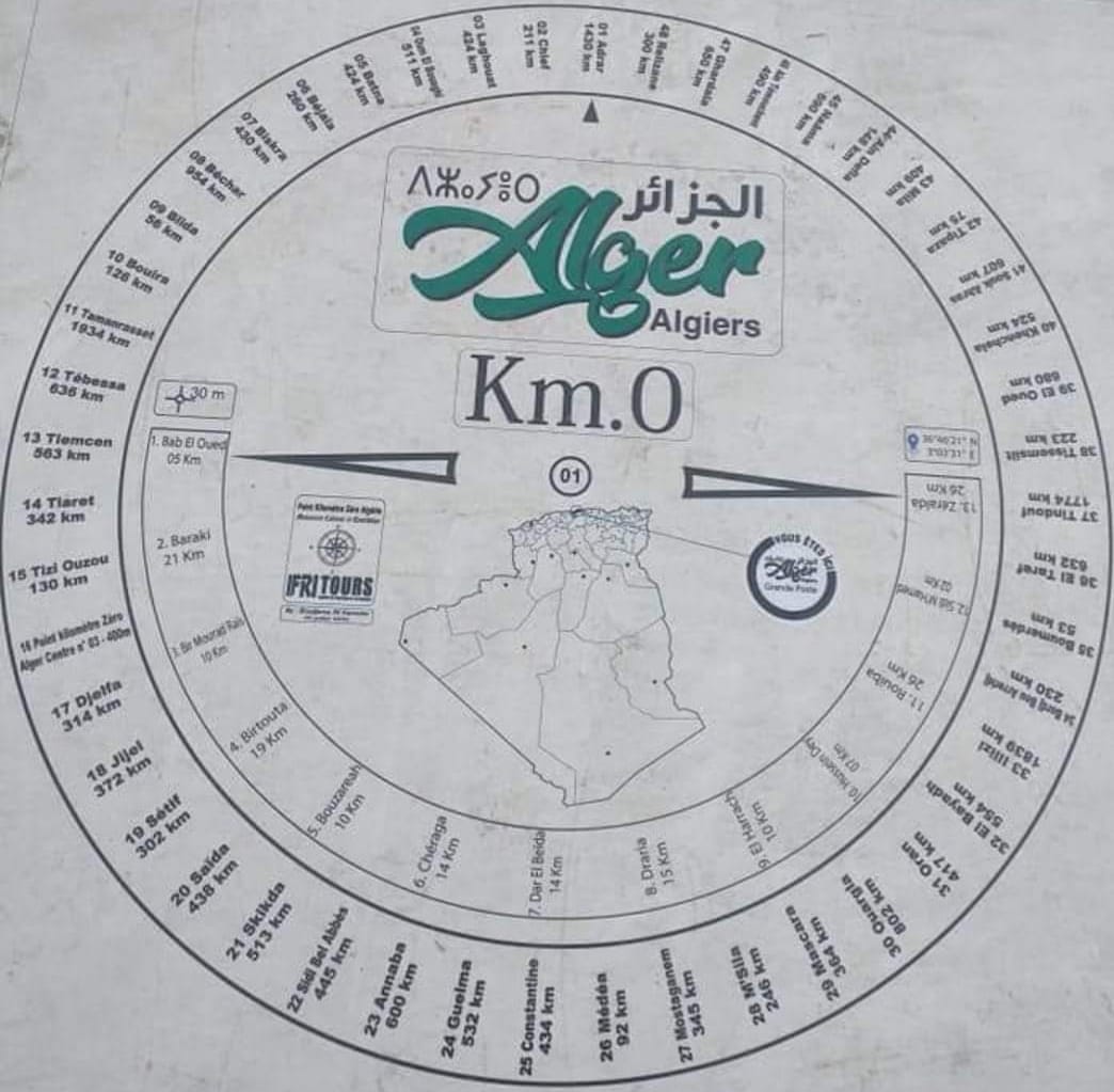 Alger Point kilométrique Zéro