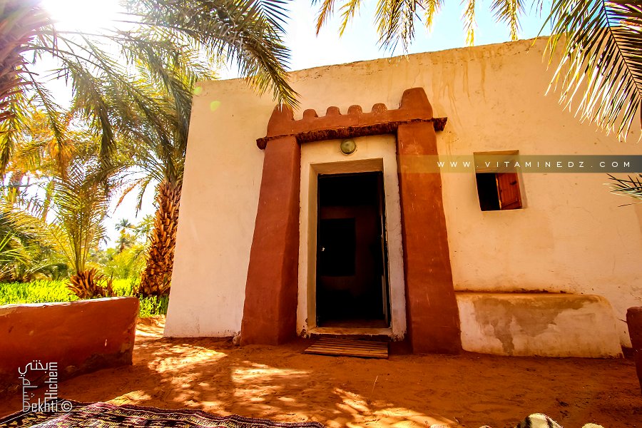 Guentour : maison récente respectant l'architecture et les techniques anciennes de construction en Toub