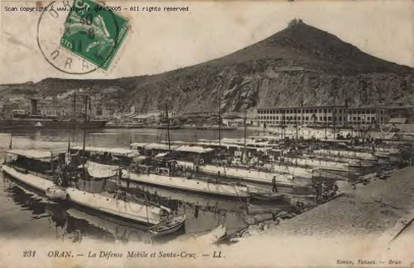 Oran- La défense mobile et Santa Cruz