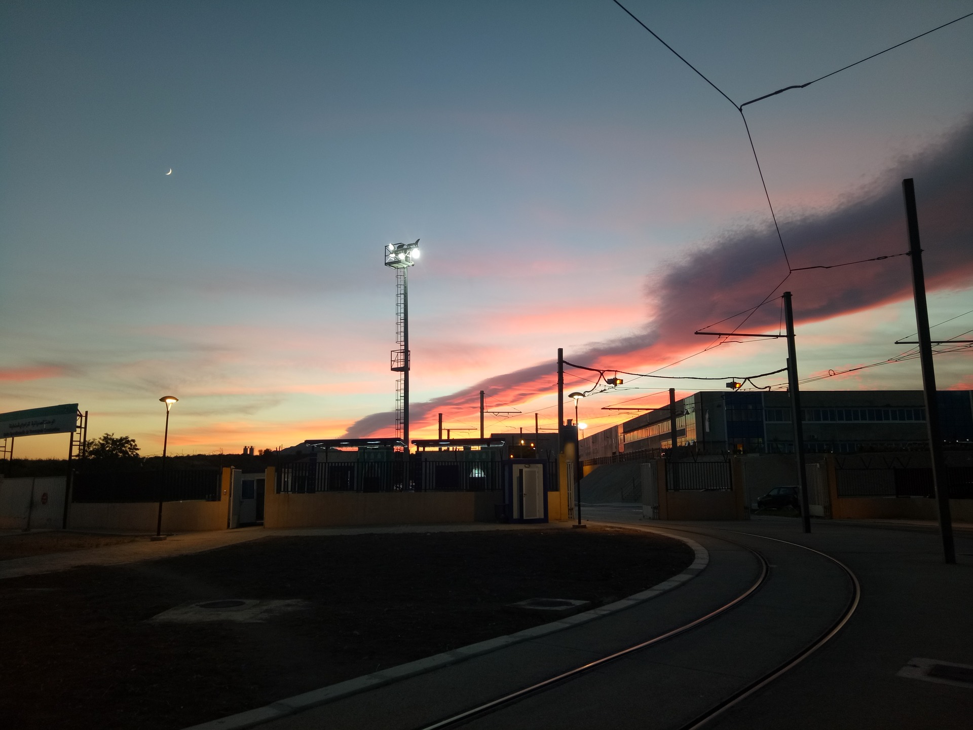 Constantine- Coucher de soleil